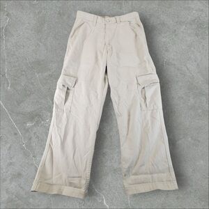 Levi’s Silvertab Cargo Pants Mens 33x30 Tan Baggy Khaki 90s Wide Leg Skater Rave